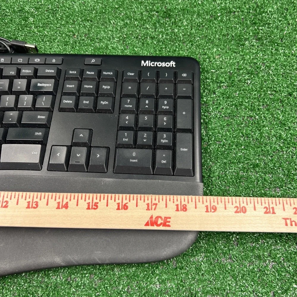 Microsoft Ergonomic Keyboard 1878 Wired USB 2.0‎ Black Tested